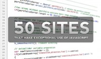 50 Websites that make amazing use of javascript