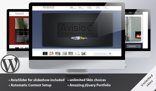 Avisio – a Flexible Business & Portfolio WordPress Theme