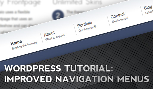 Improve your WordPress Navigation Menu Output