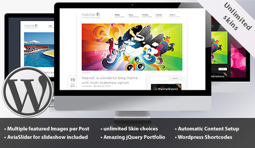 Habitat – a WordPress Blog and Portfolio Theme