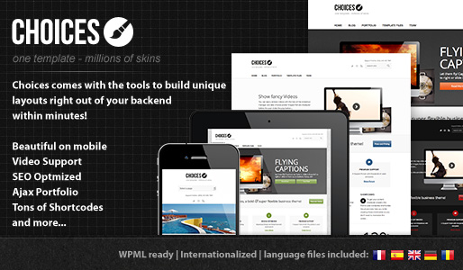 Choices – a superflexible WordPress Theme