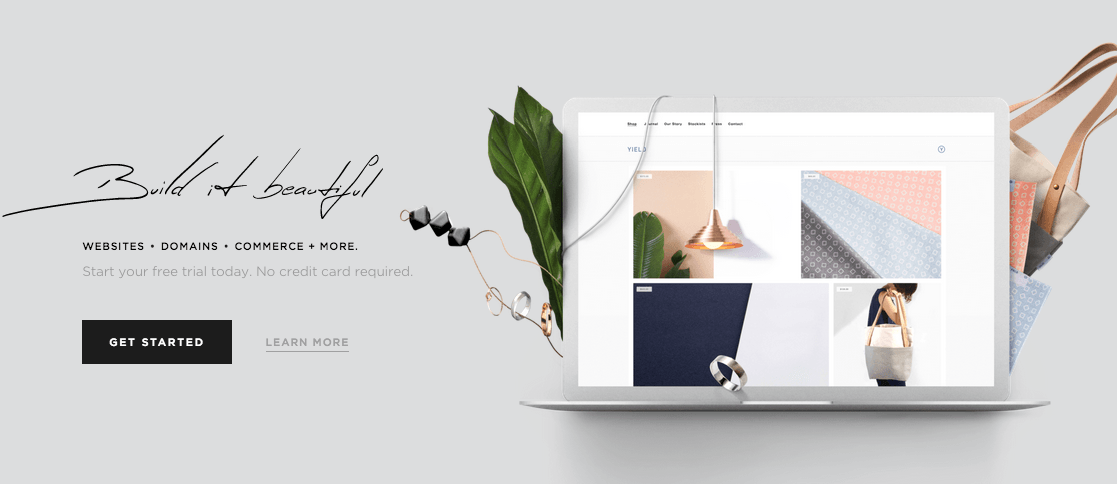 Squarespace Homepage